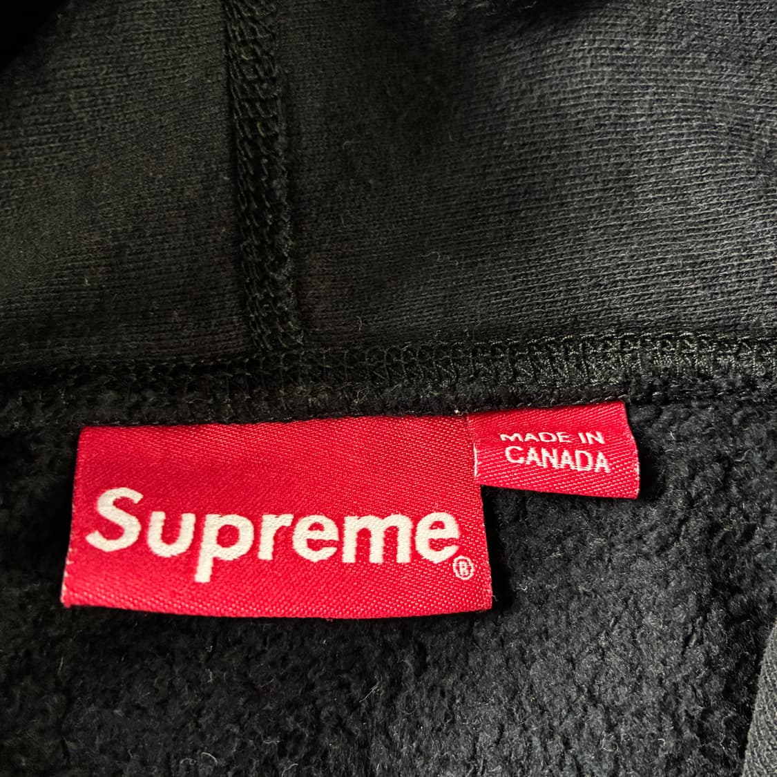 Supreme  슈프림 x 카우스 초크 로고 블랙 후드티  상품이미지5