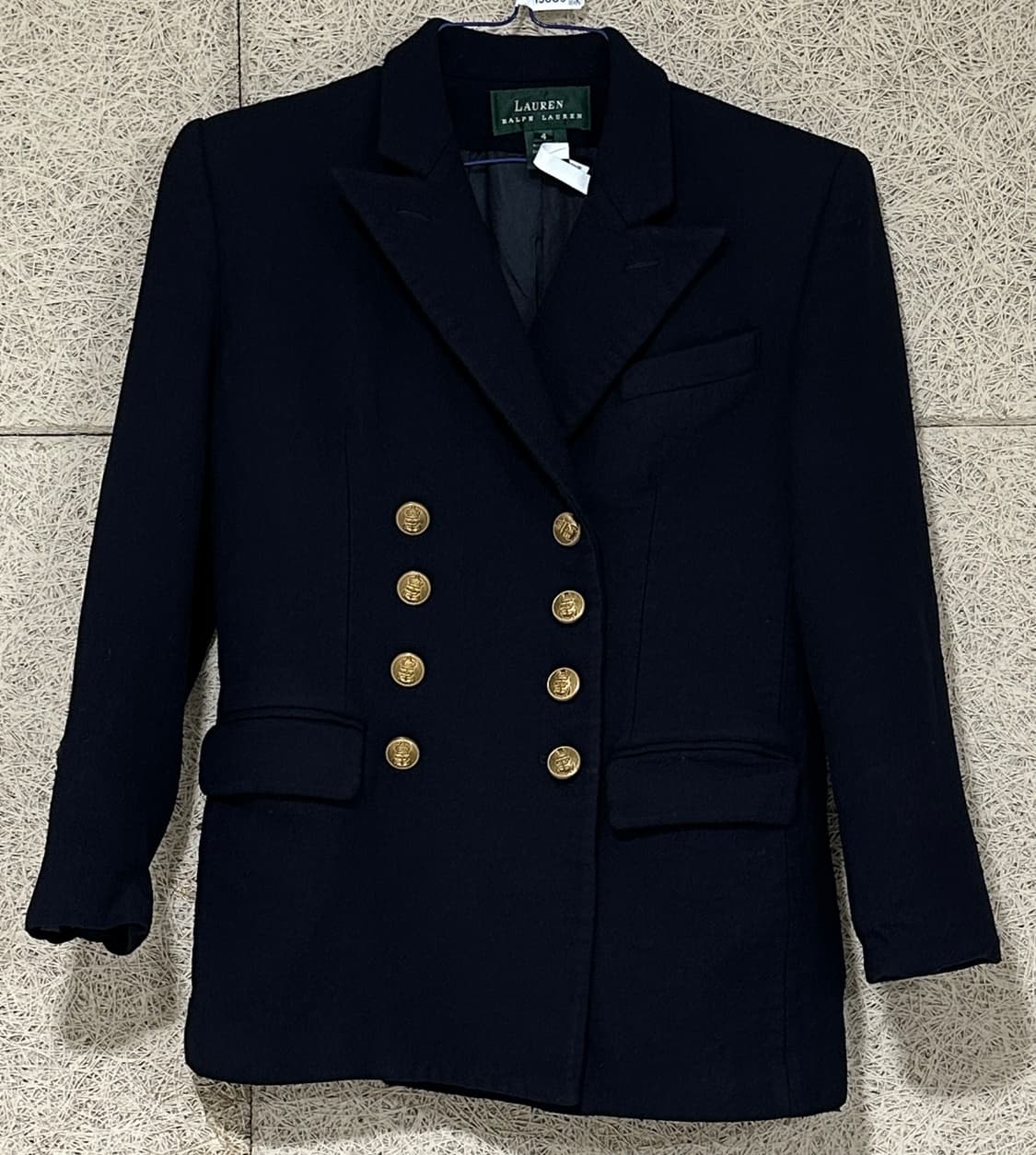 폴로 랄프로렌 울 100 골드 버튼 네이비 블레이저 4사이즈 상품이미지7