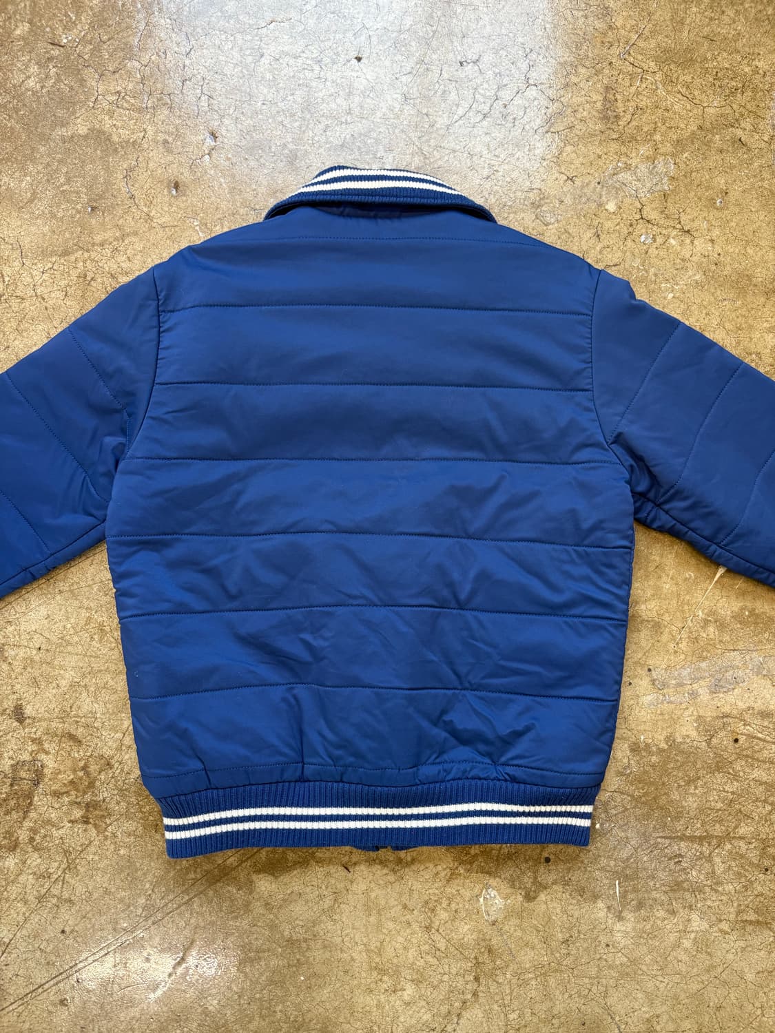 PUMA 빈티지 빅 로고 블루 패딩 상품이미지6