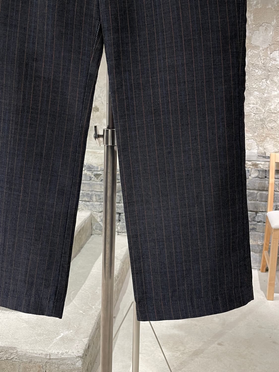 꼼데가르송 트리콧 그레이 ad2005 스트라이프 트라우저 상품이미지5