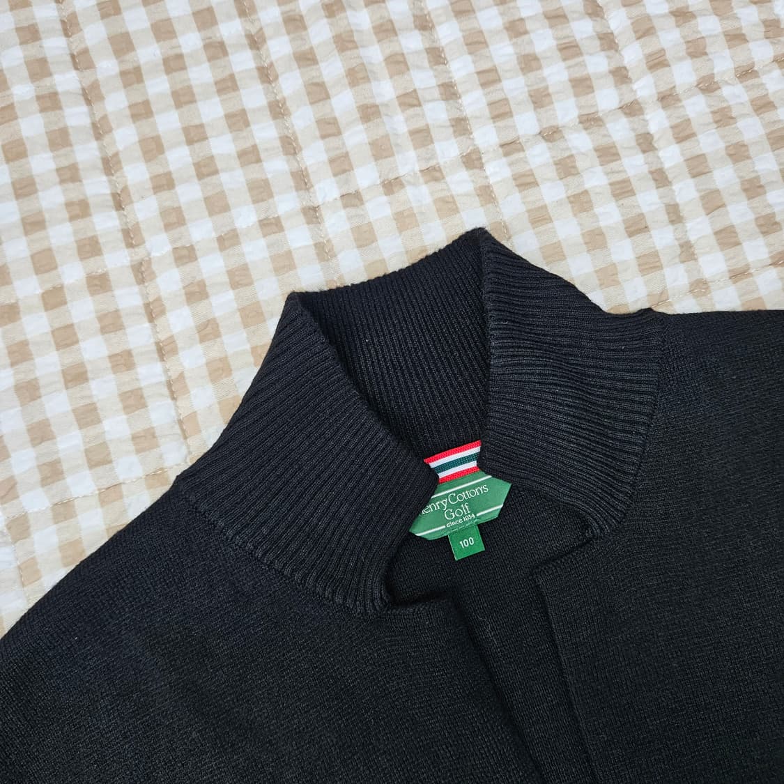 헨리코튼 골프 니트 가디건 남자100 상품이미지2