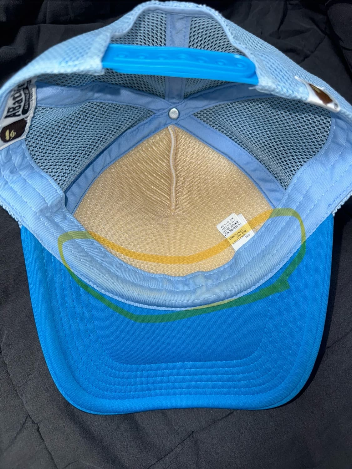 [뉴진스 해린 착용) 베이프 스타 메쉬 캡 블루  상품이미지4