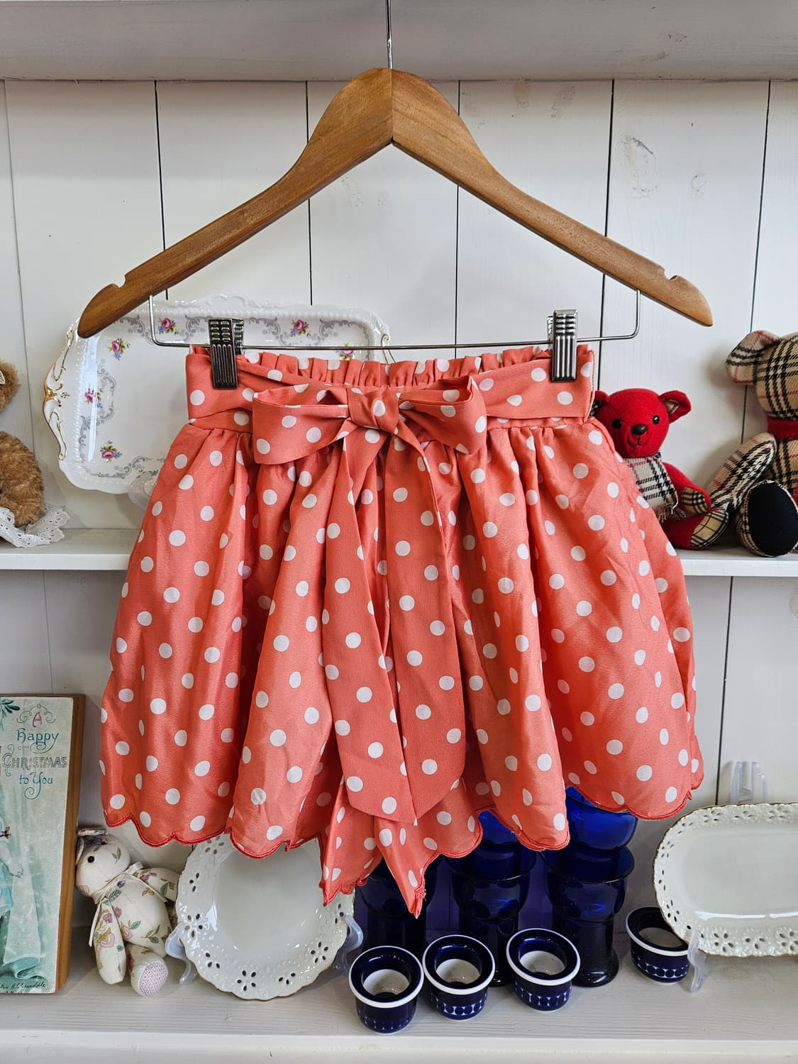 잉그니(INGNI) 도트 리본 큐롯 스커트팬츠 상품이미지1