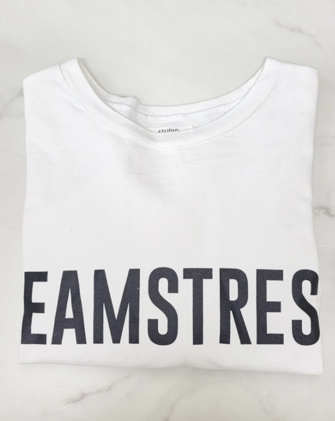 스튜디오 톰보이 크롭티 티셔츠 F 상품이미지4