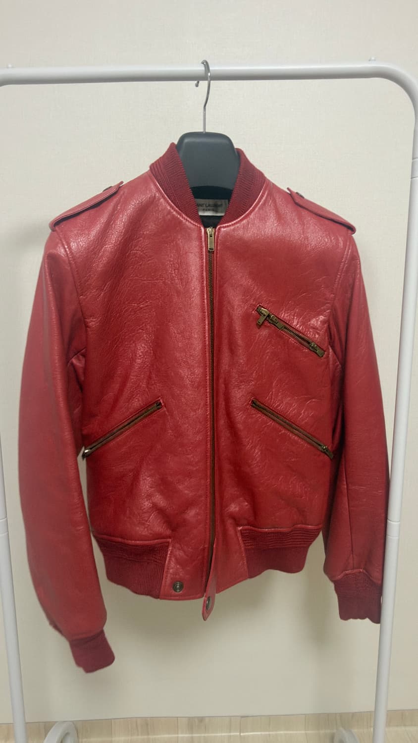 생로랑 가죽자켓 상품이미지1