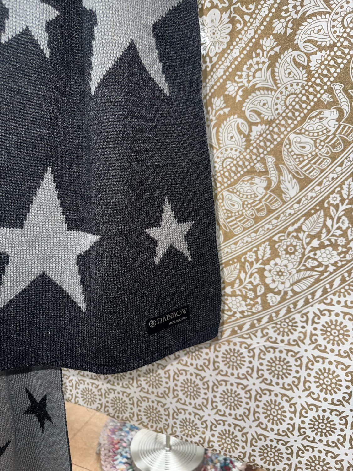 빈티지 별패턴 머플러 목도리 상품이미지4