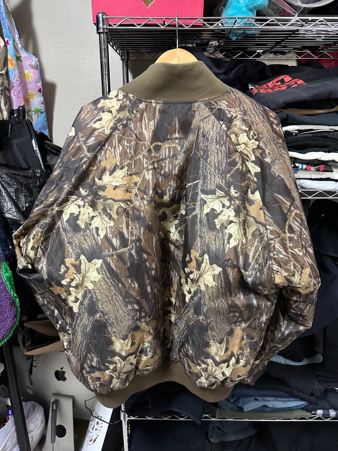 컬럼비아 리버시블 리얼트리 Ma-1 푸퍼 상품이미지2