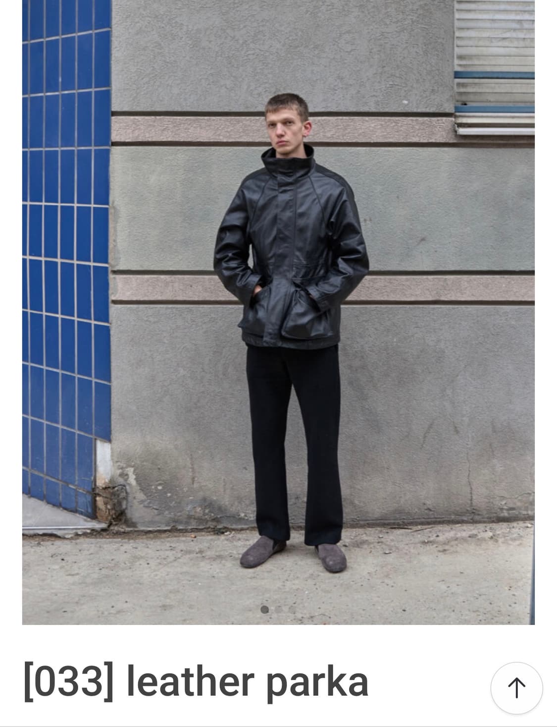 [3] 머듈 레더 파카 상품이미지2