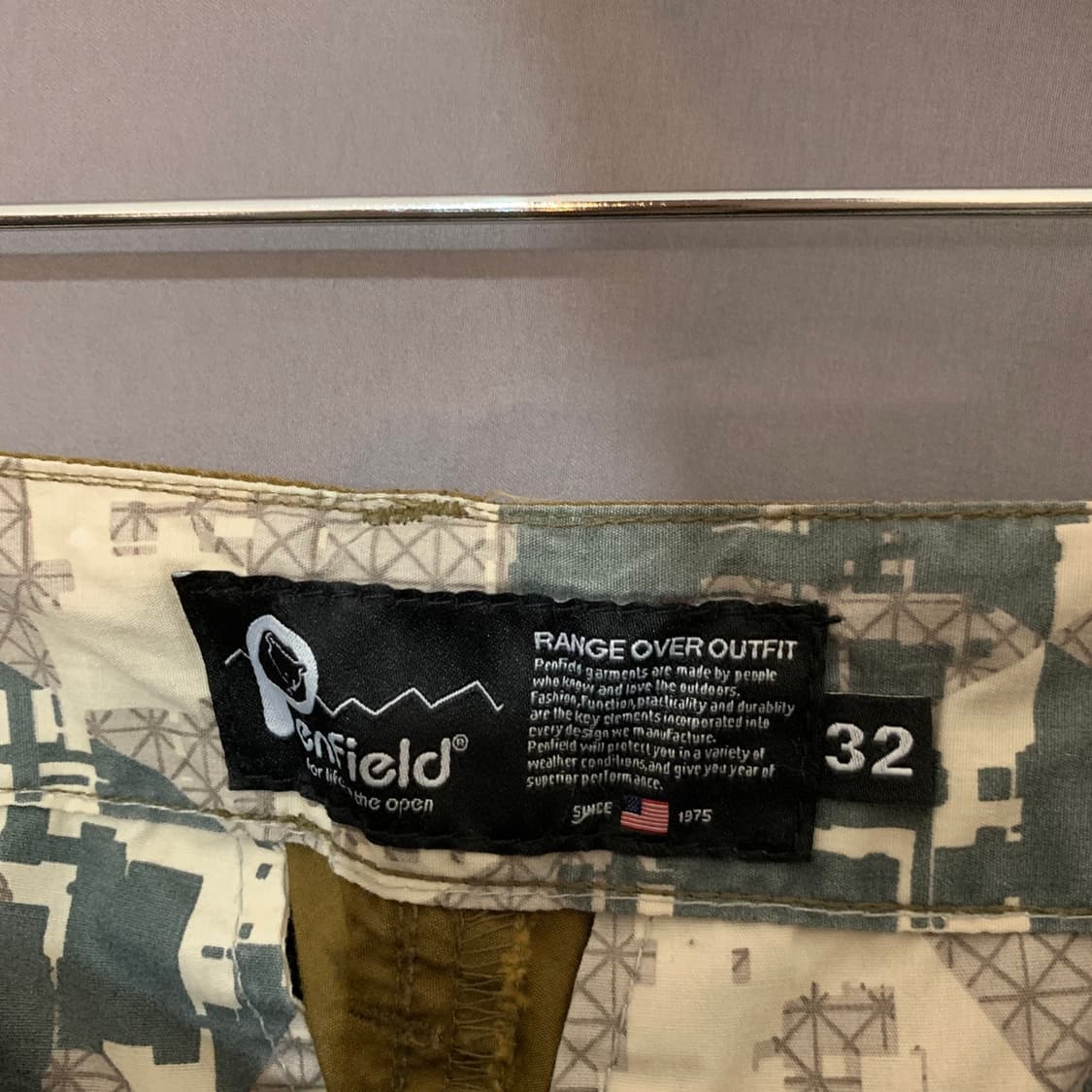 32인치 펜필드 카고 팬츠 카고 바지 상품이미지6