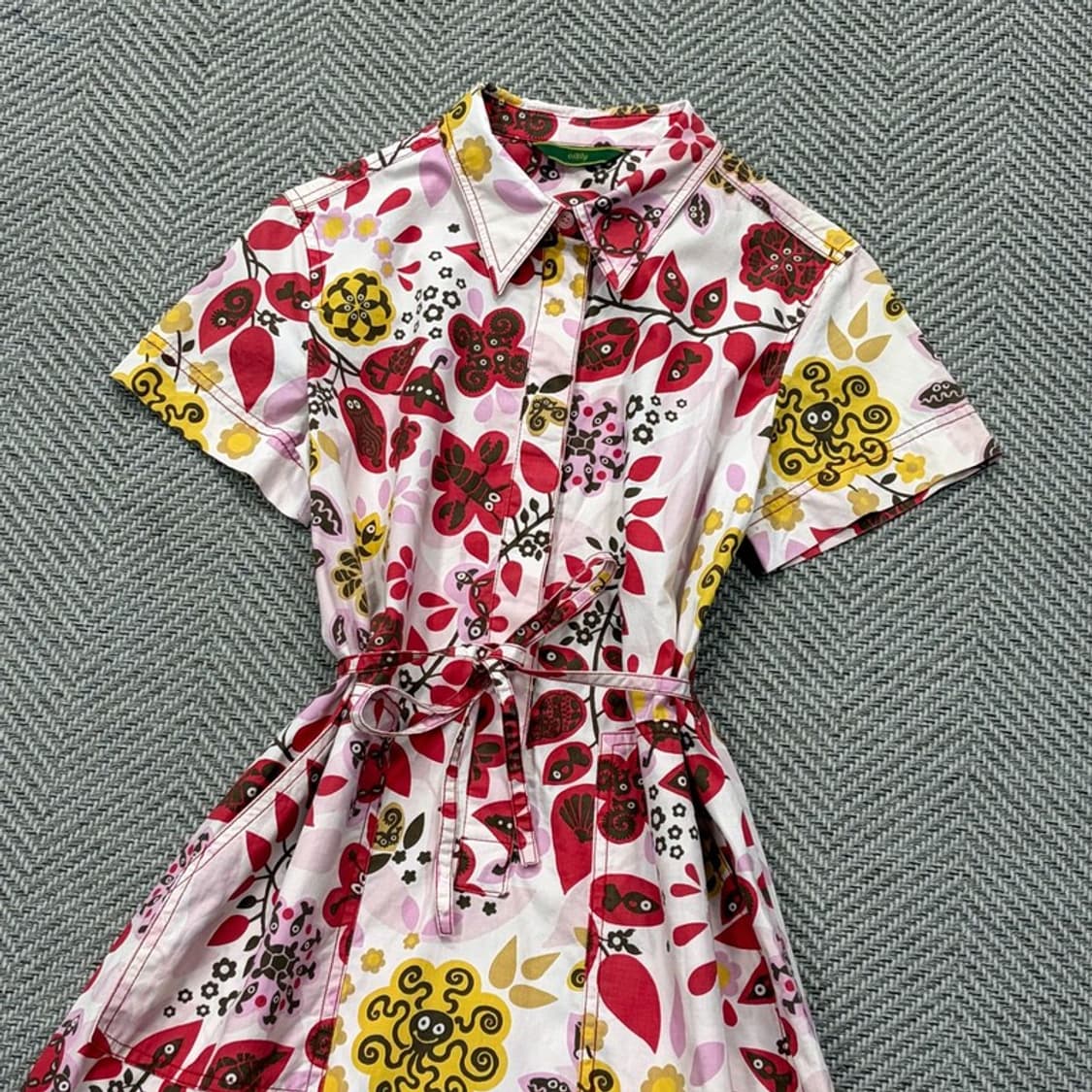 오일릴리 플라워패턴 원피스 v2973 상품이미지3