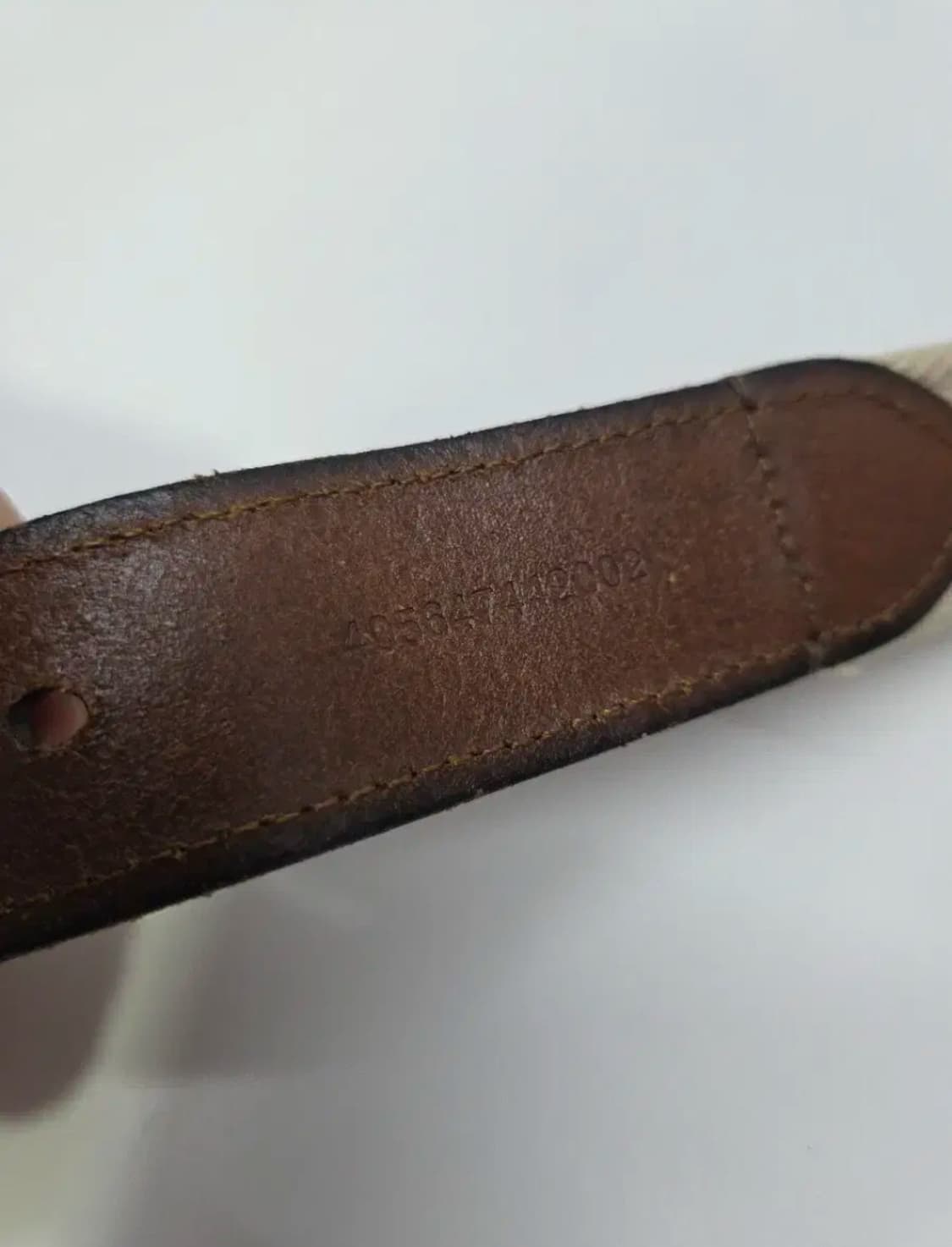 폴로 랄프로렌 캔버스 가죽 벨트 상품이미지5