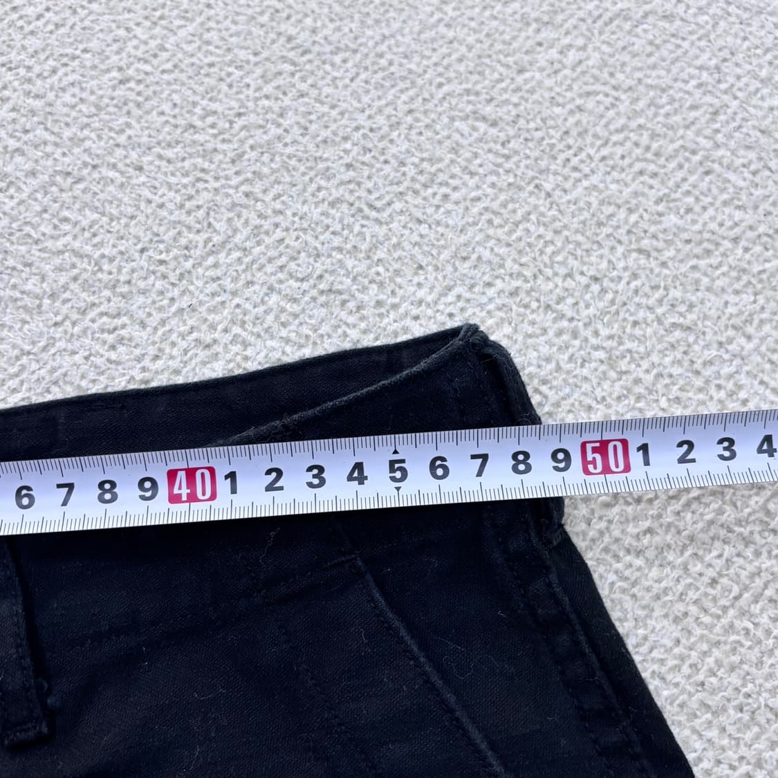 36 신형 무신사스탠다드 블랙 와이드 슬랙스 0515Y 상품이미지5
