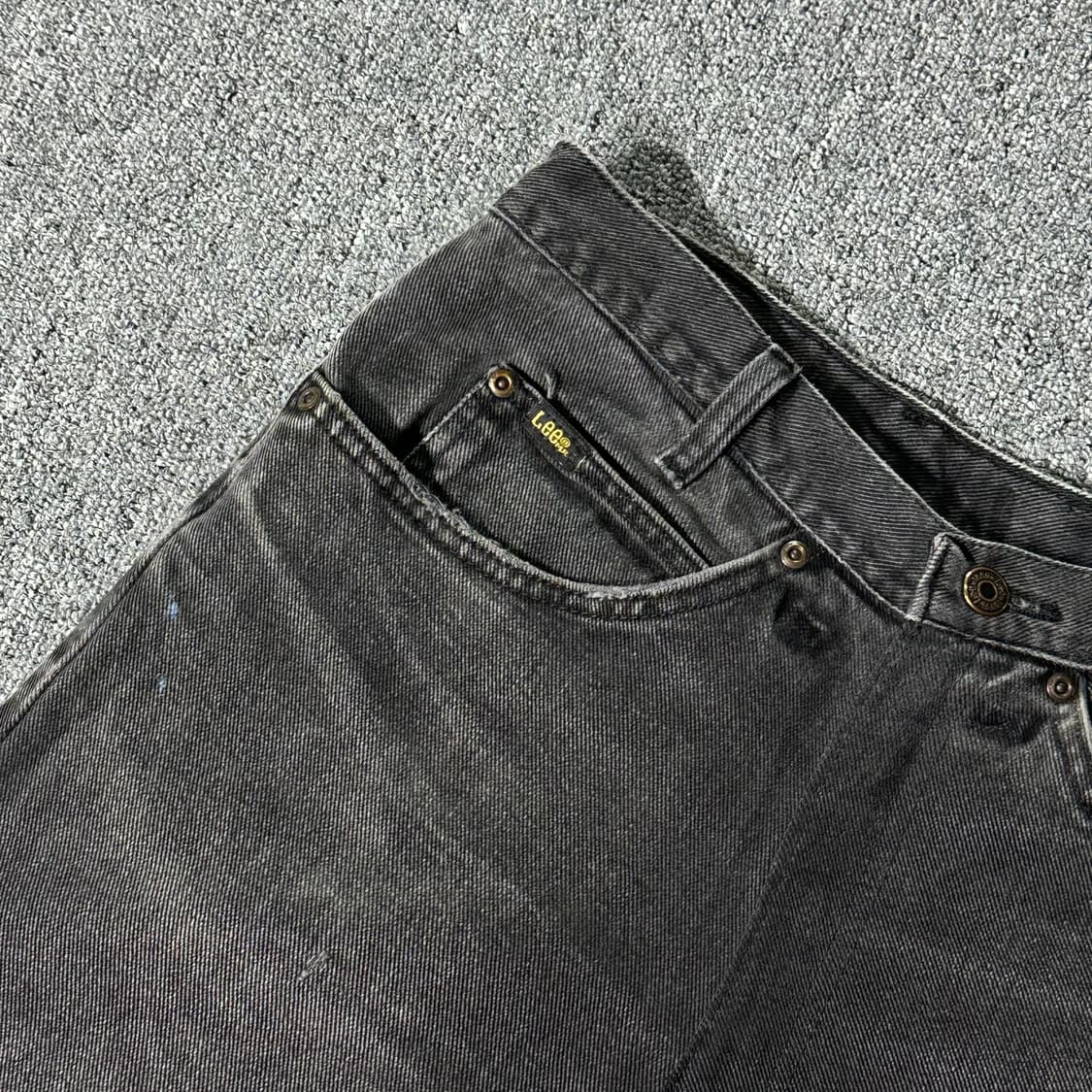 LEE 리 블랙 하프데님 (34 / OLD-7544) 상품이미지3
