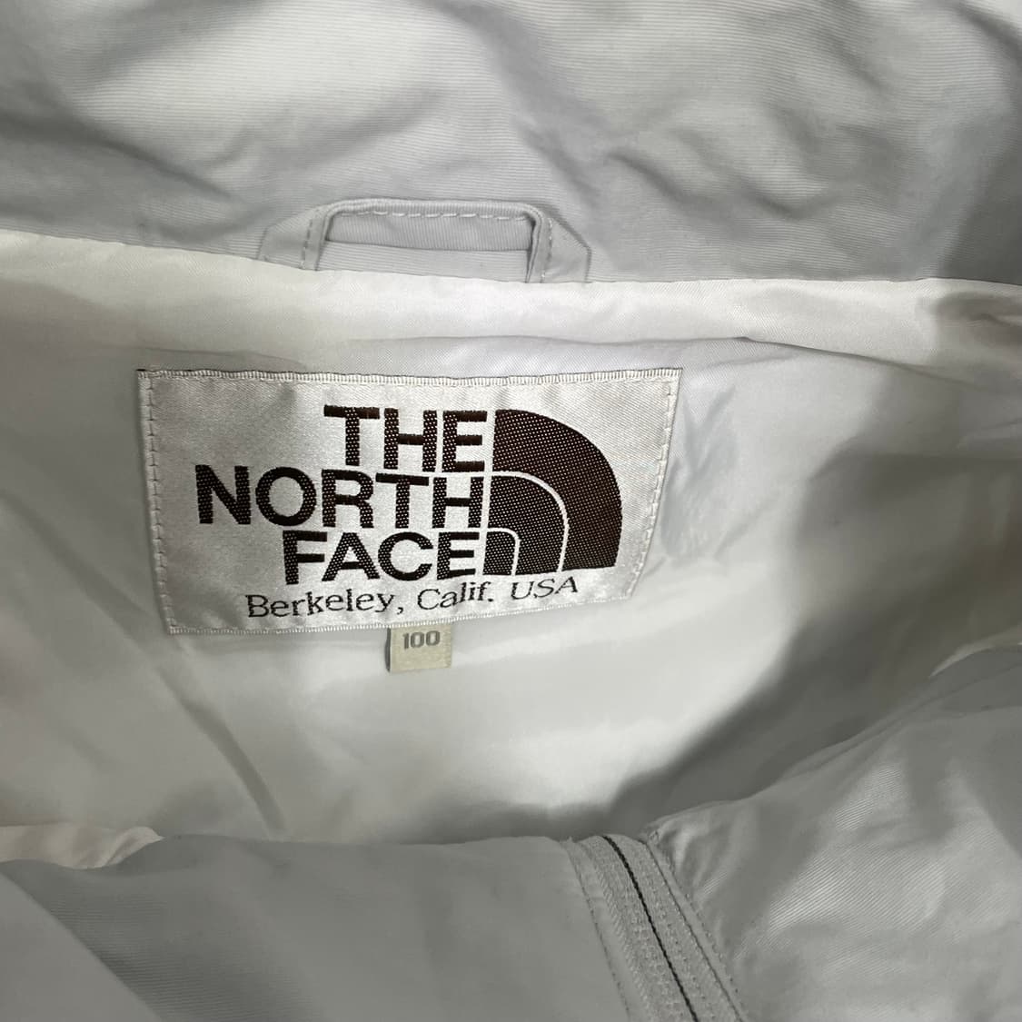 L 노스페이스 화이트라벨 센터로고 하이넥 테크자켓 상품이미지5