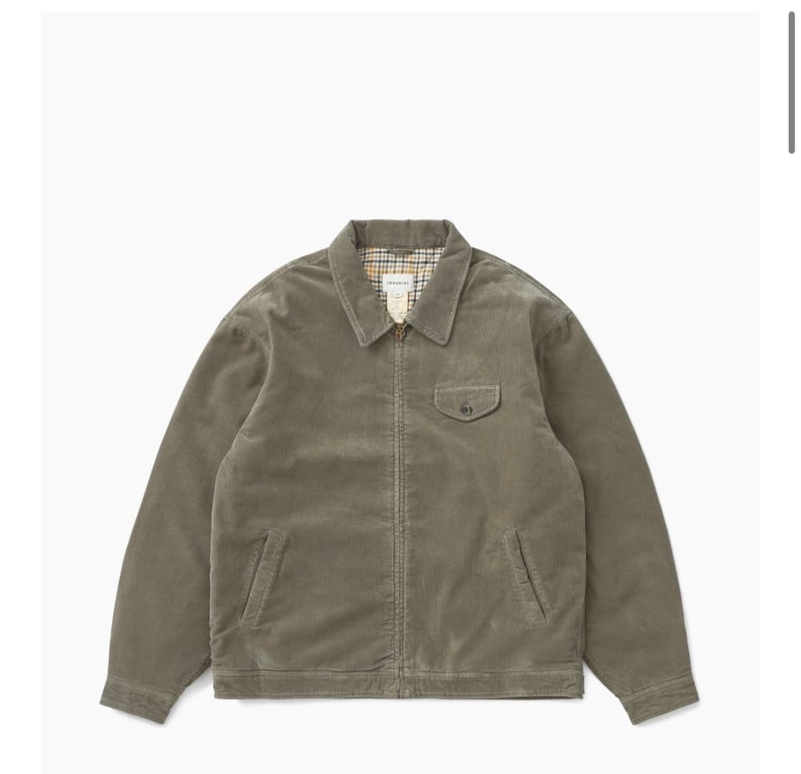 카키스 코듀로이 스윙자켓 M 상품이미지1