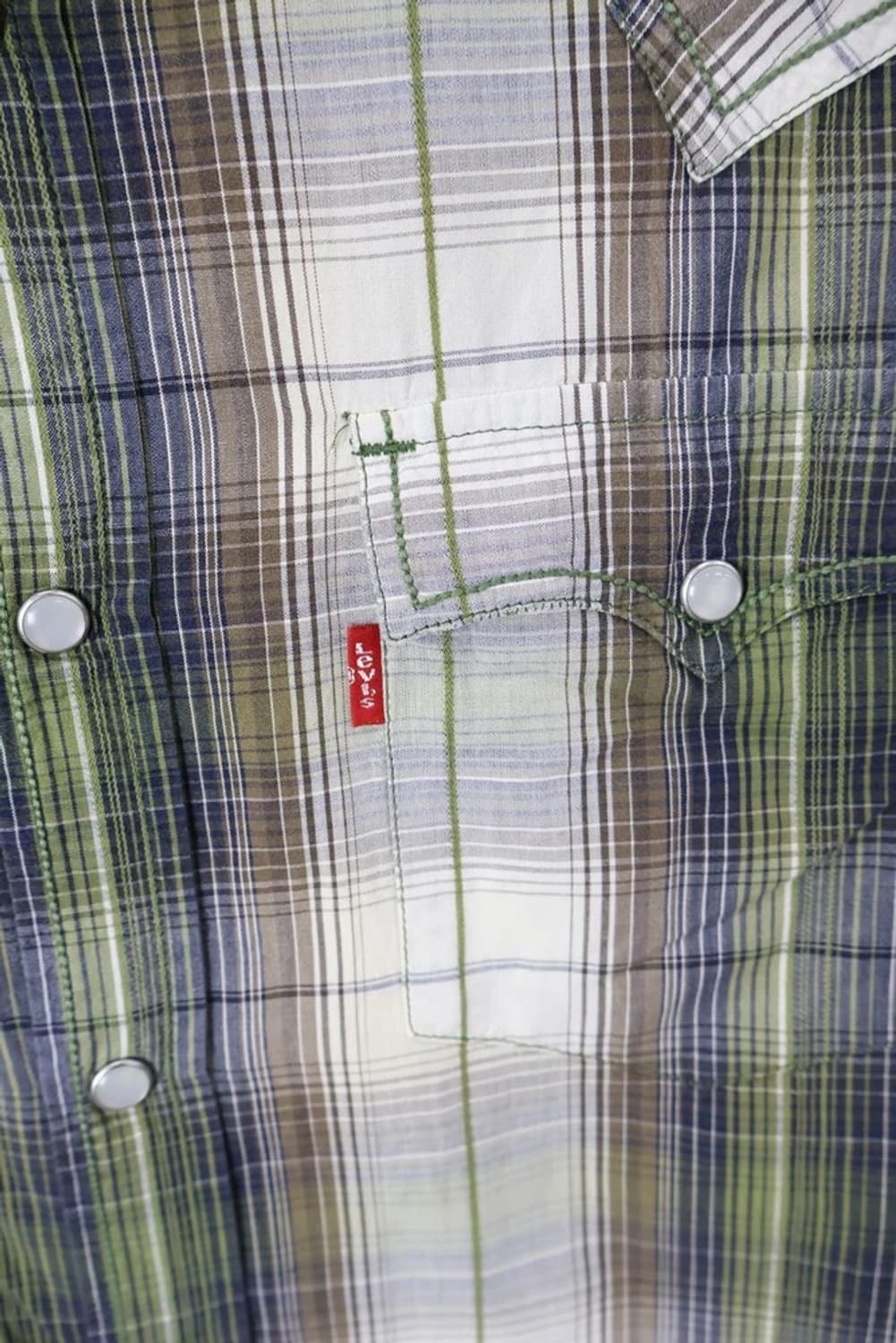 Levi’s Western Plaid Snap Shirt 상품이미지6