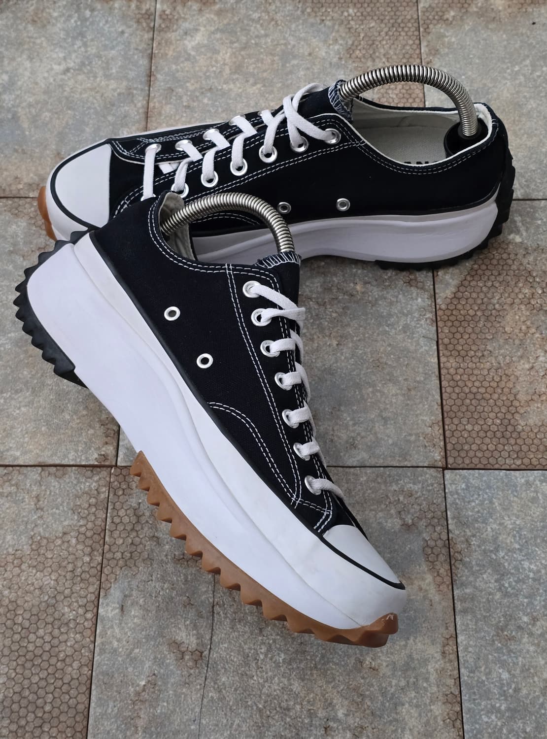 (280)컨버스 런스타 하이크 로우 검흰  상품이미지5