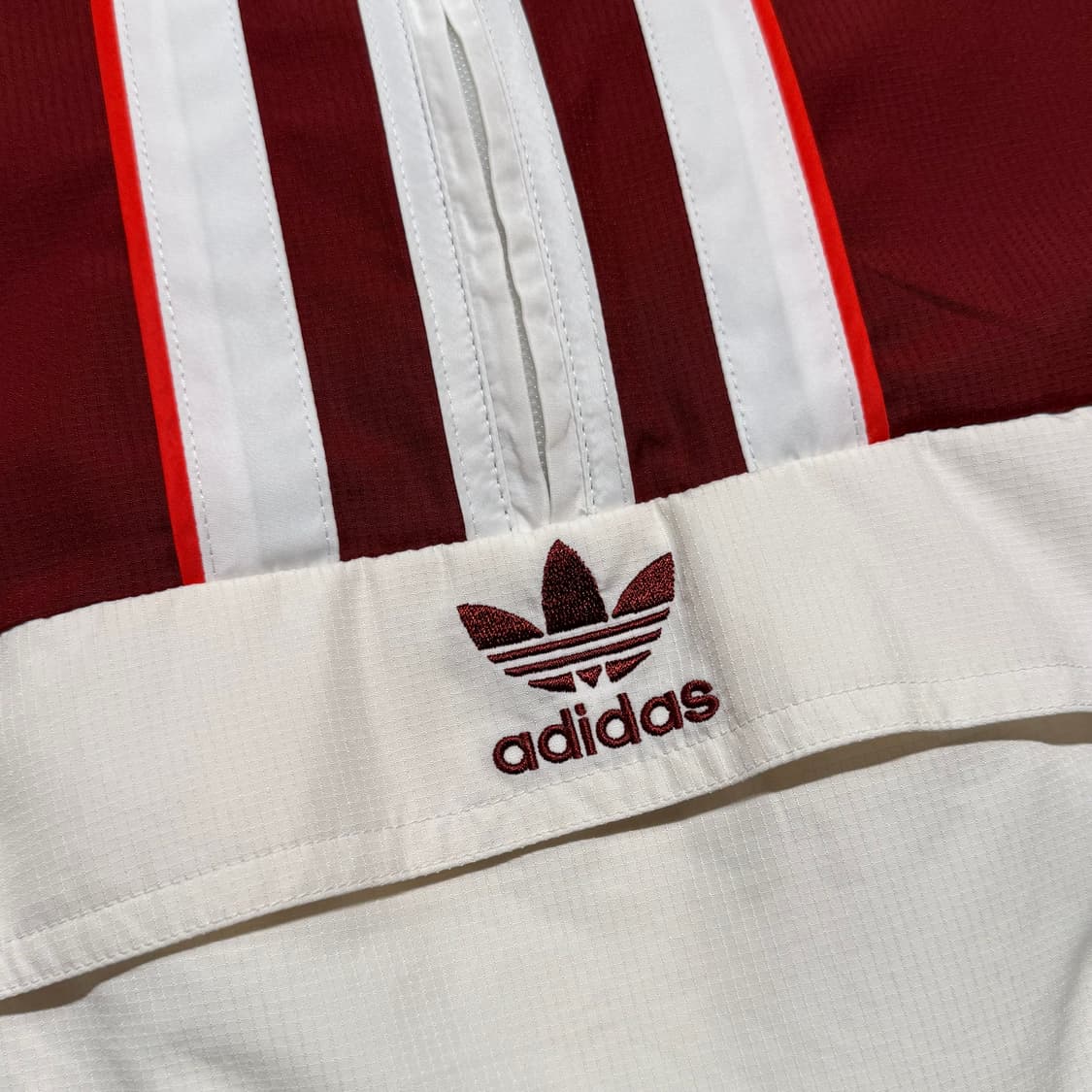 아디다스 오리지널 아노락 바람막이 L 마룬 상품이미지2