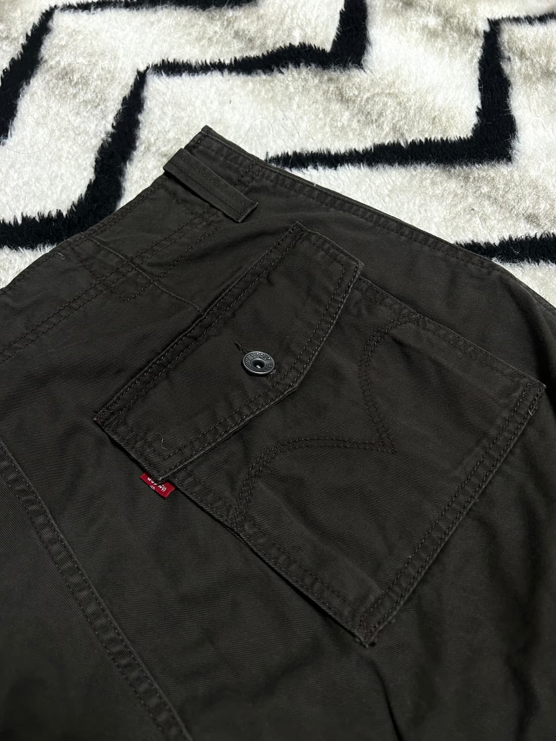 [34]리바이스 와이드 카고 팬츠/브라운 상품이미지1