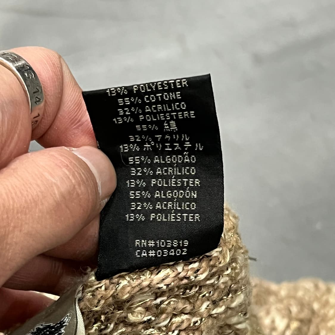  할리데이비슨 논버튼 가디건 y14494 상품이미지8