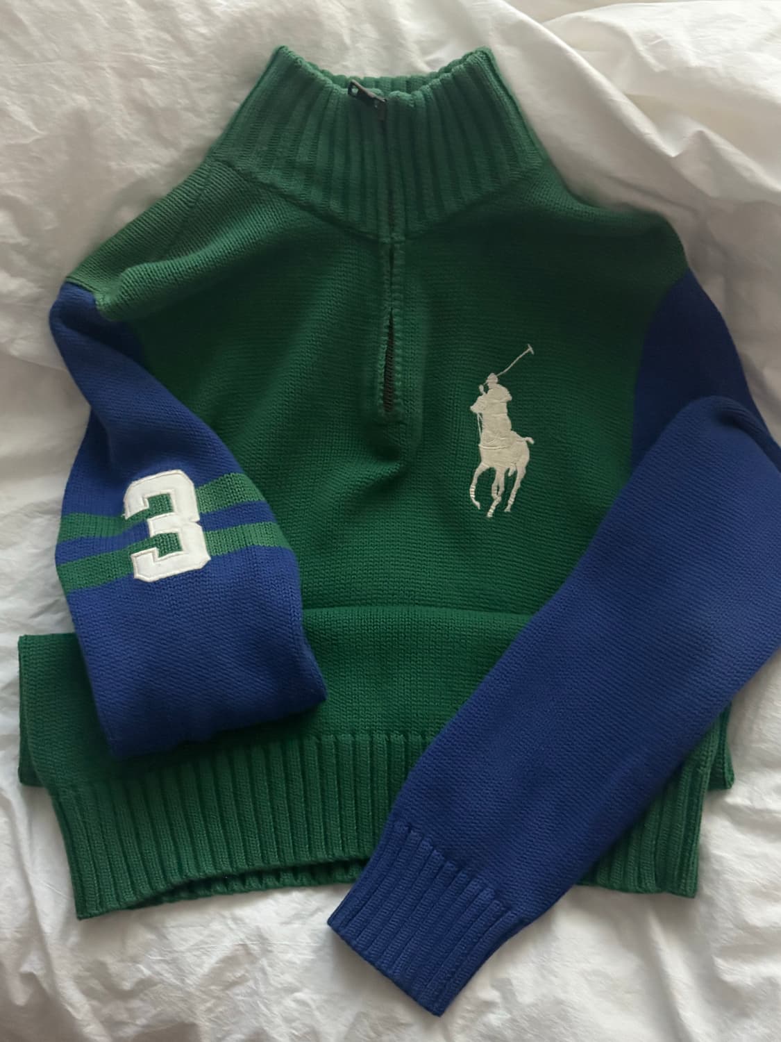 일본 빈티지  폴로 니트 상품이미지2