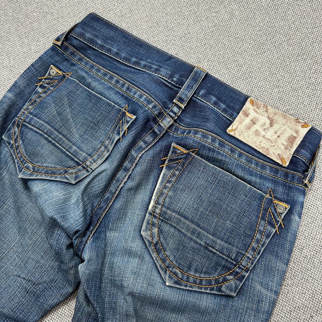 트루릴리전 빈티지 버튼플라이 데님팬츠(30) 상품이미지2