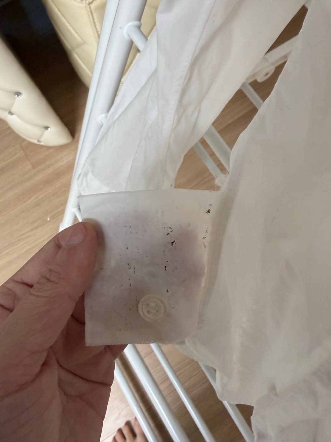 꼼데 흰 와이셔츠 팝니다 상품이미지3