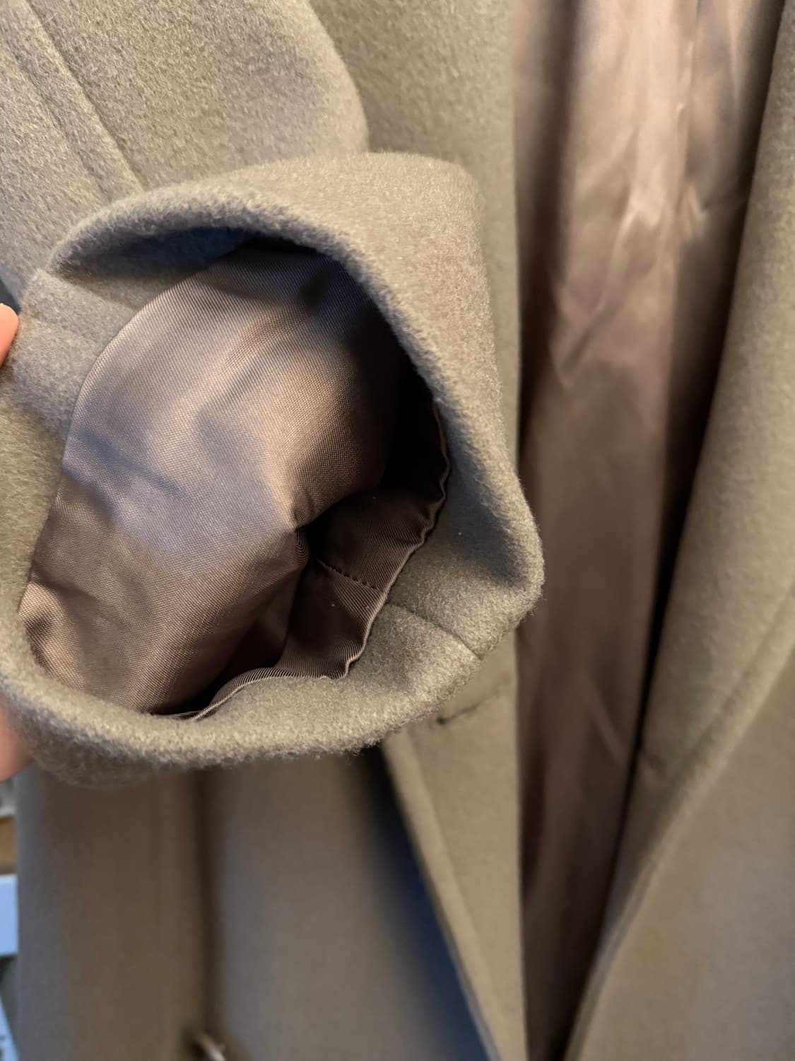 캘빈클라인 더블롱코트 상품이미지5