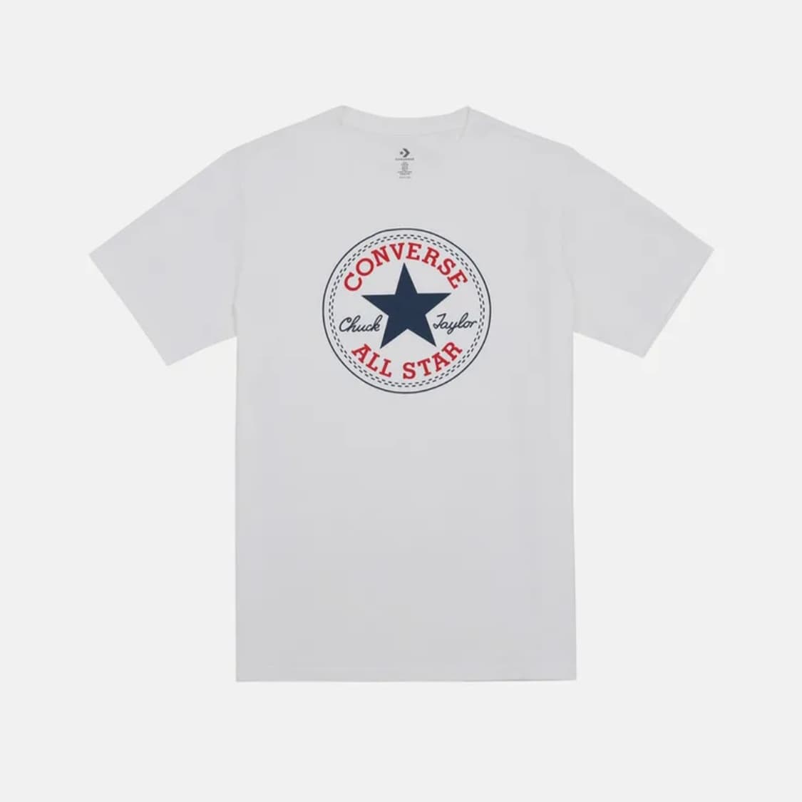 [100] 올스타 패치 스탠다드 핏 티셔츠 화이트 MCH737-001 상품이미지1