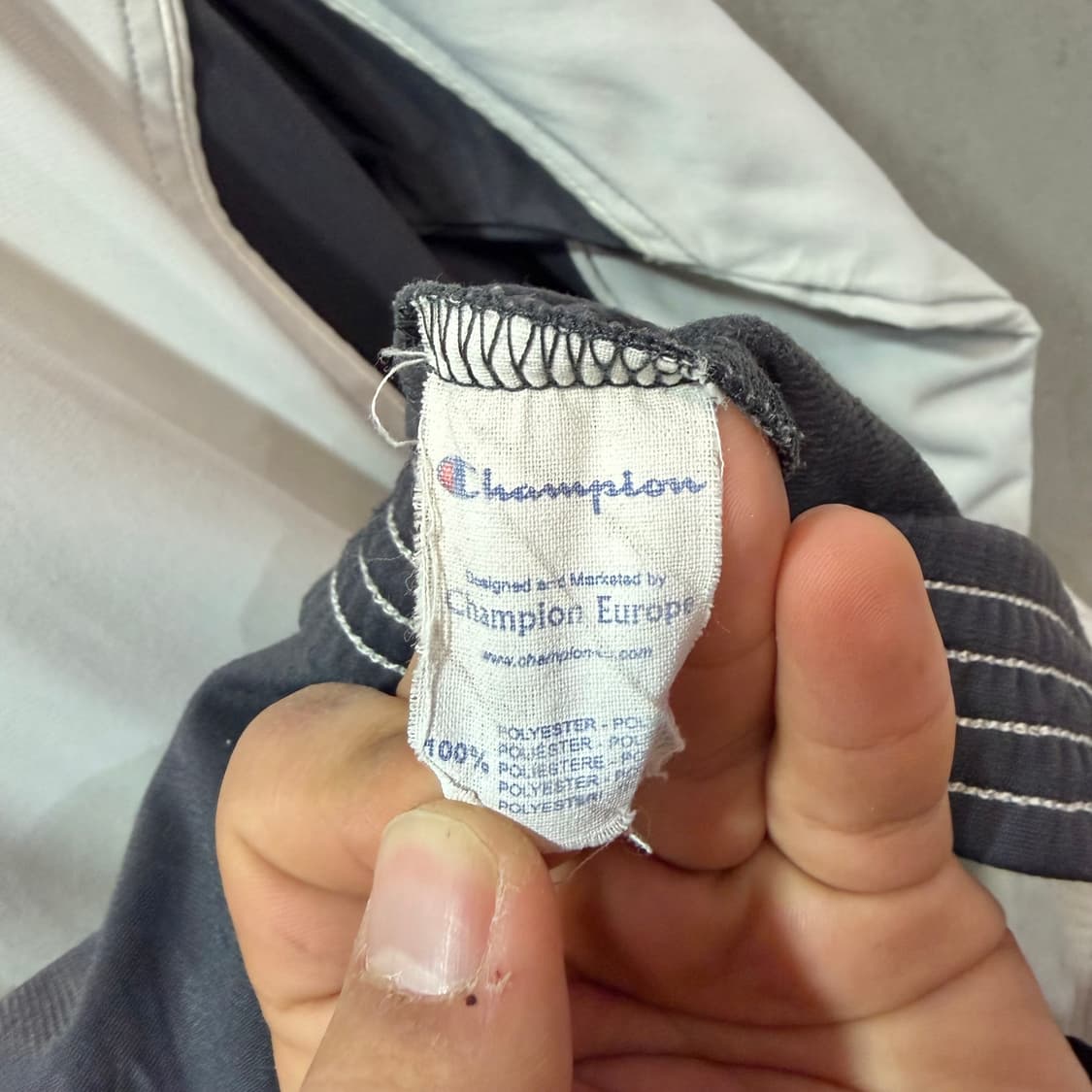 90s 챔피온 유럽 트랙 자켓 (L) 상품이미지6