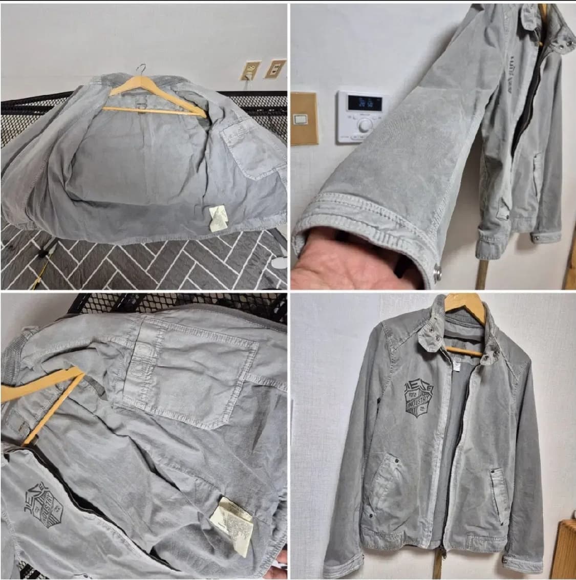 정품 디젤 Diesel Industry 빈티지 워싱 자켓 상품이미지4