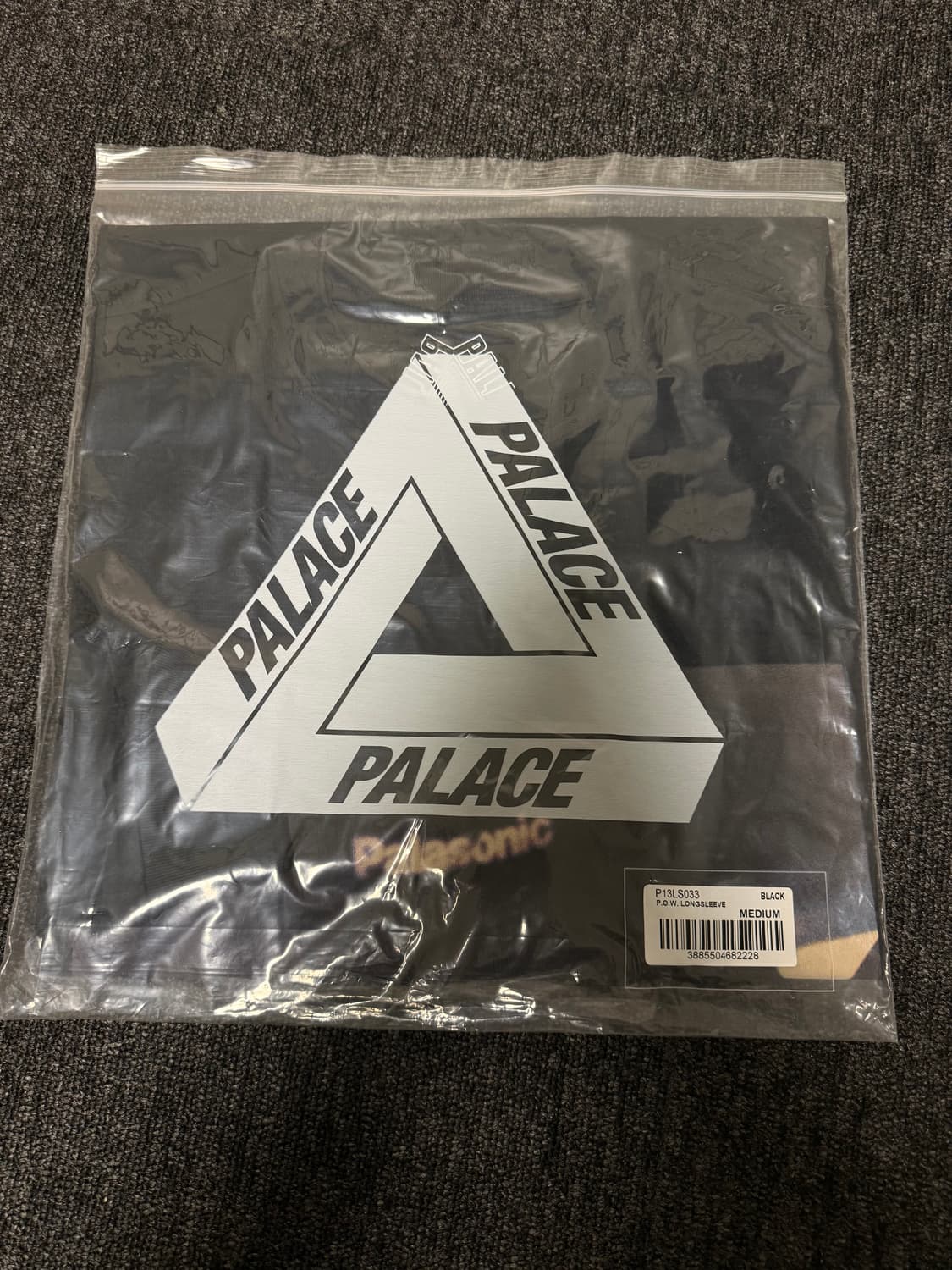 [M] 팔라스 P.O.W. 롱슬리브 티 블랙 상품이미지2