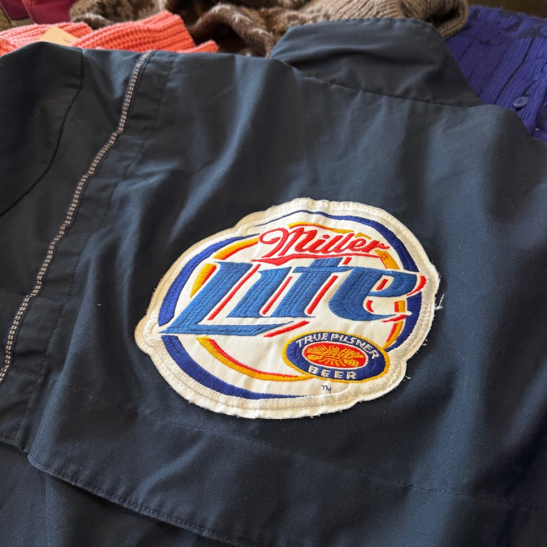 리버사이드 밀러 라이트 맥주회사 워크자켓 워크웨어 XXL XL XXXL 상품이미지2