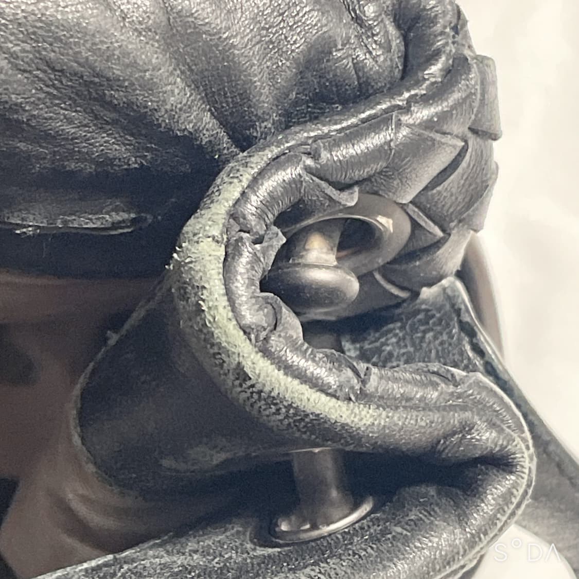 보테가 베네타 블랙 인트레치아토 숄더백 상품이미지6