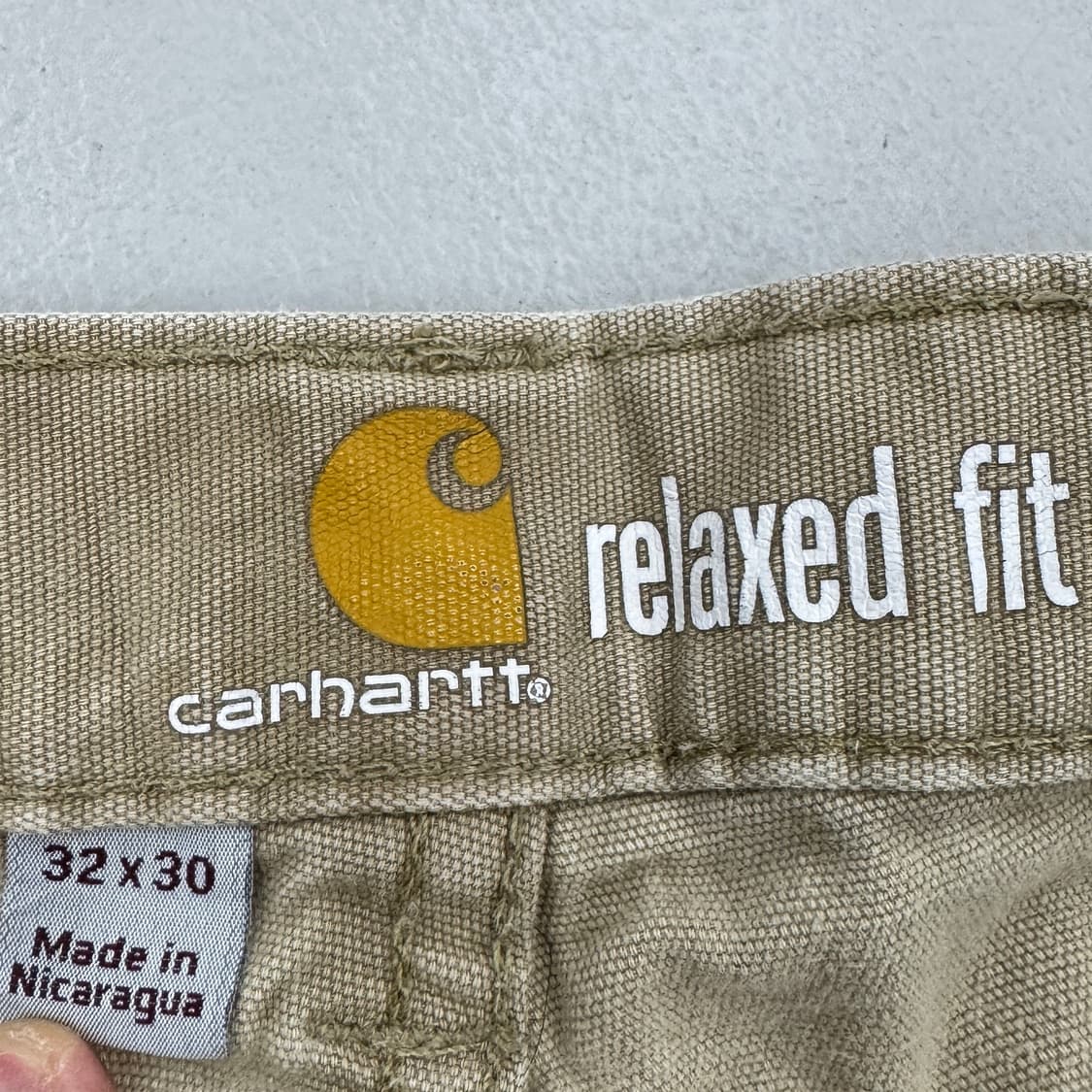 칼하트 OG 카펜터 페이딩 워크팬츠 상품이미지9