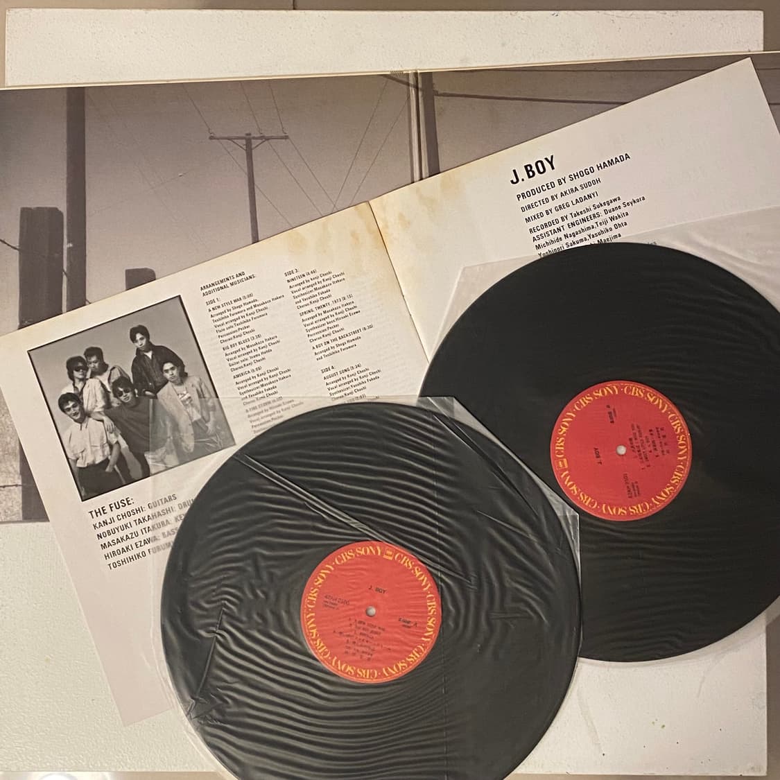 (LP-일본반) Shōgo Hamada - J.Boy (2LP) 상품이미지3
