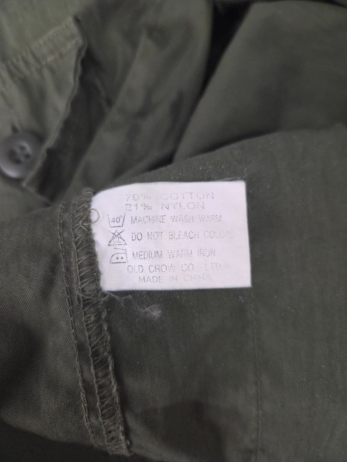 OLD CROW 멀티포켓 밀리터리 반팔 셔츠 상품이미지8