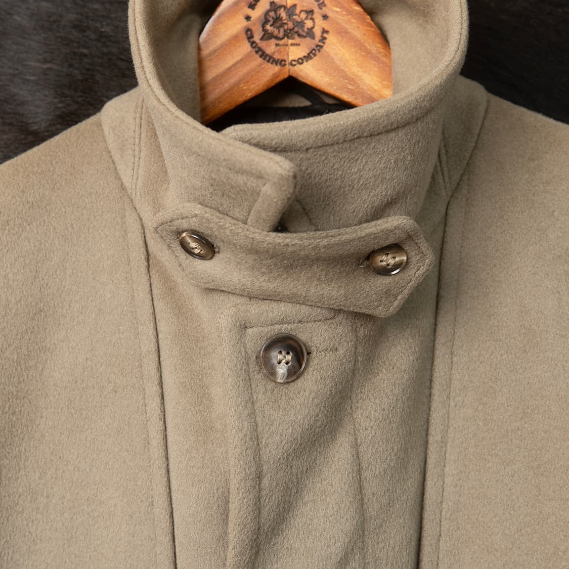 [40] 60s~ 크리스챤 디올 BASKIN 울 하프코트  상품이미지2