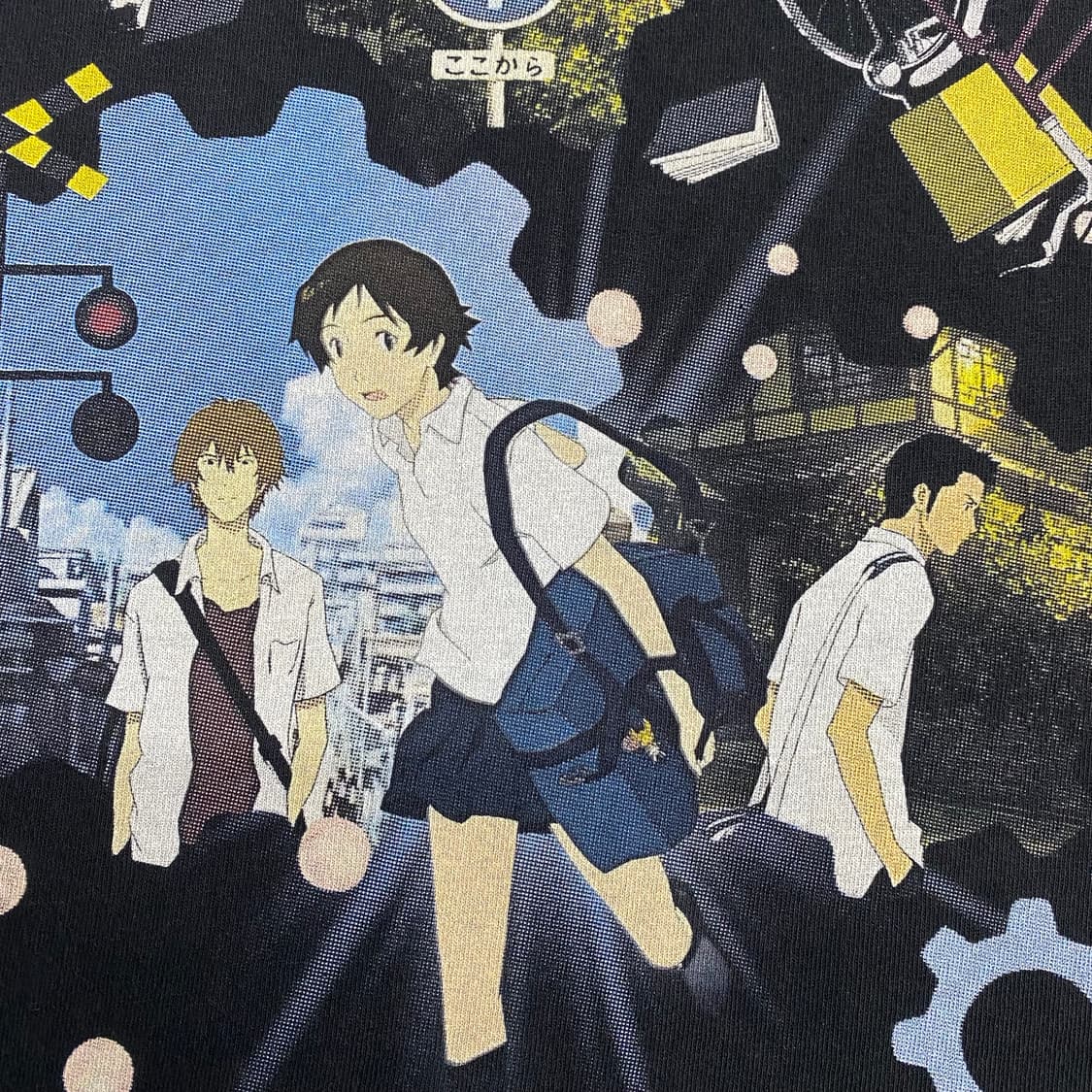 시달소 시간을달리는소녀 부틀렉 애니메이션 티셔츠 상품이미지7