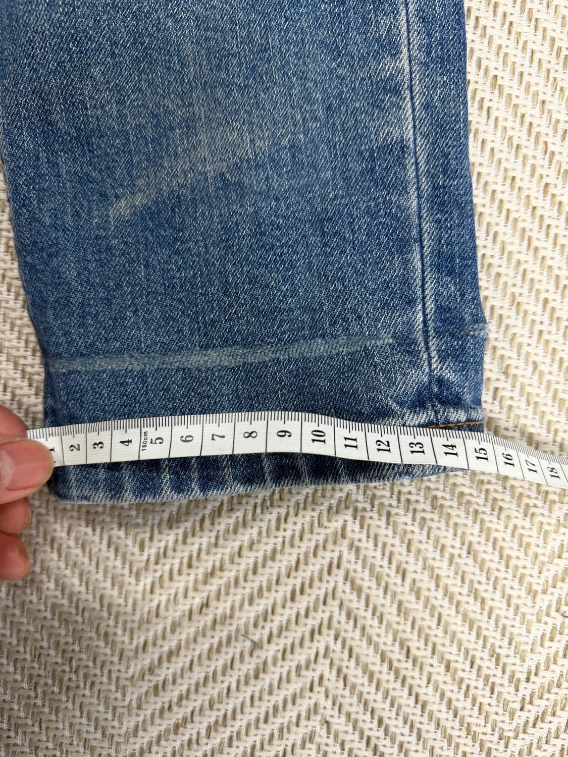 정품) A.P.C. 아페쎄 남성 뉴스탠다드 데님 워싱진 31  상품이미지10