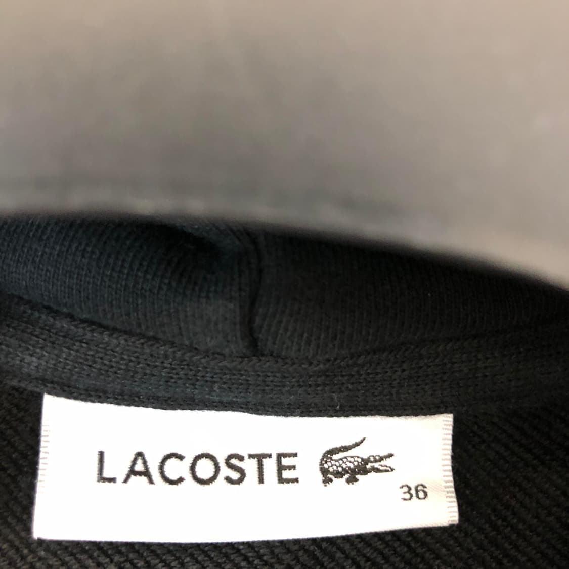 라코스테 스웻후드 블랙 95 상품이미지5