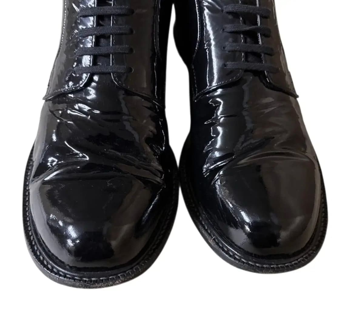 꼼데가르송 트리콧 에나멜 드레스슈즈 레이디스 상품이미지4