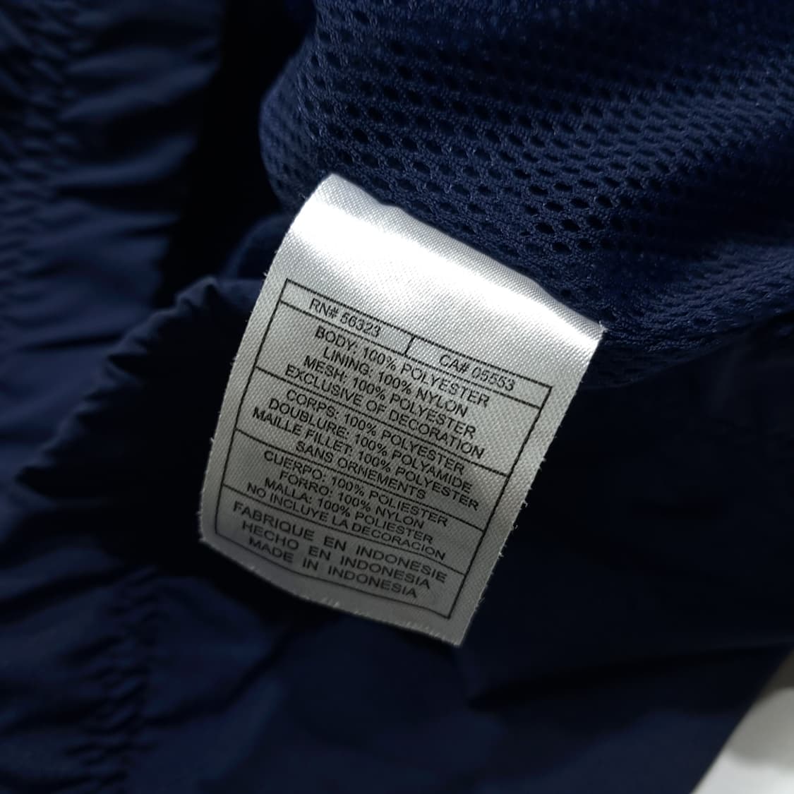 CL982 XL 나이키 00s UC버클리 네이비 바람막이 자켓 상품이미지6