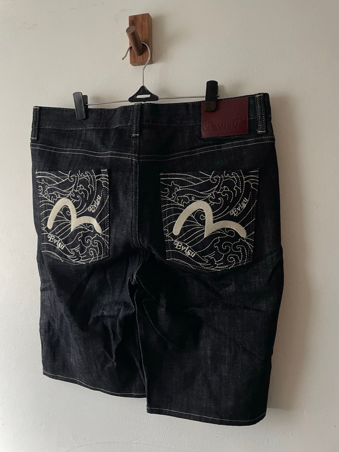 Vintage Evisu Denim Shorts 상품이미지2