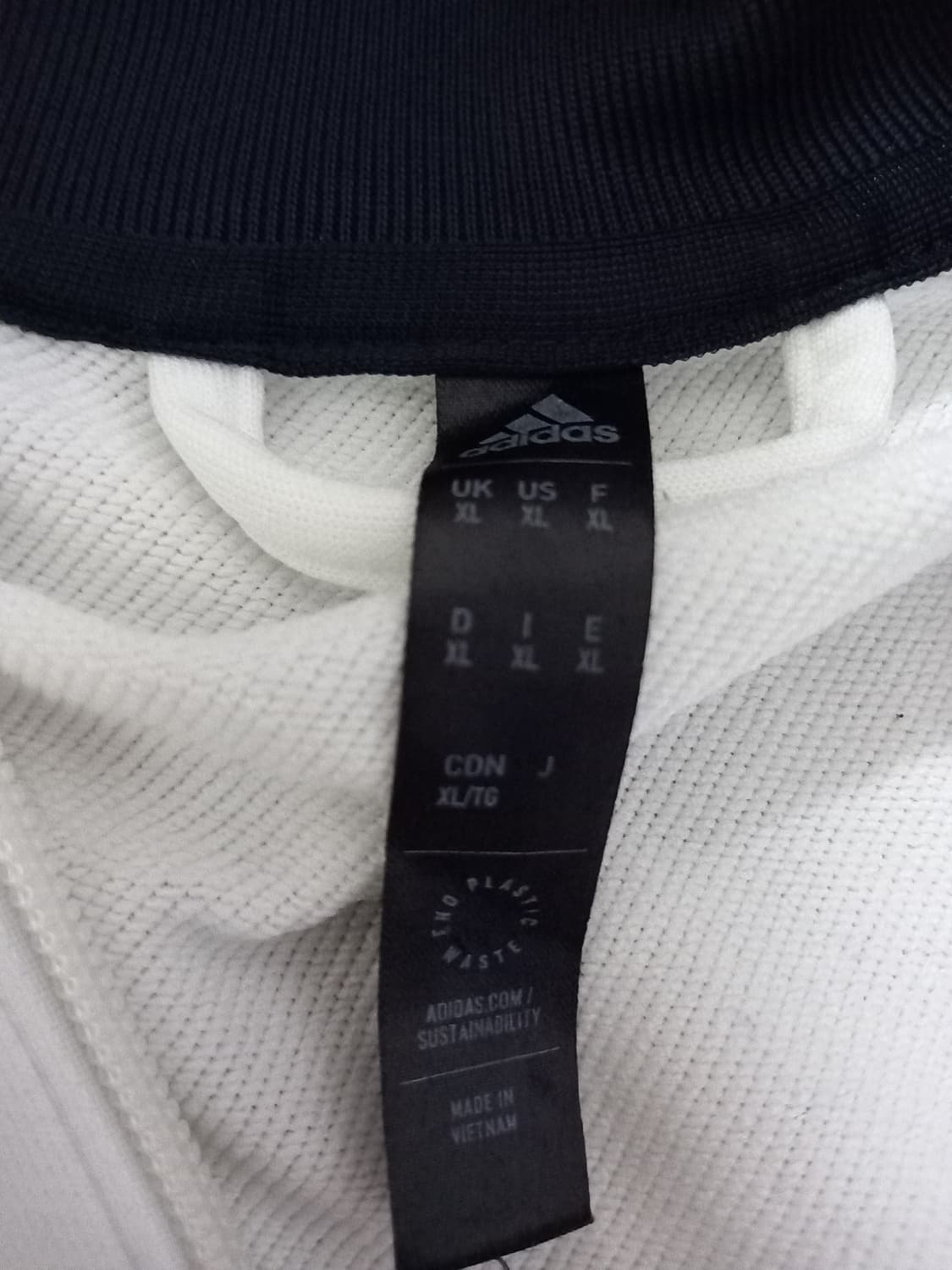 아디다스 희귀 레알마드리드 트랙탑 저지 져지집업 105/XL 상품이미지5