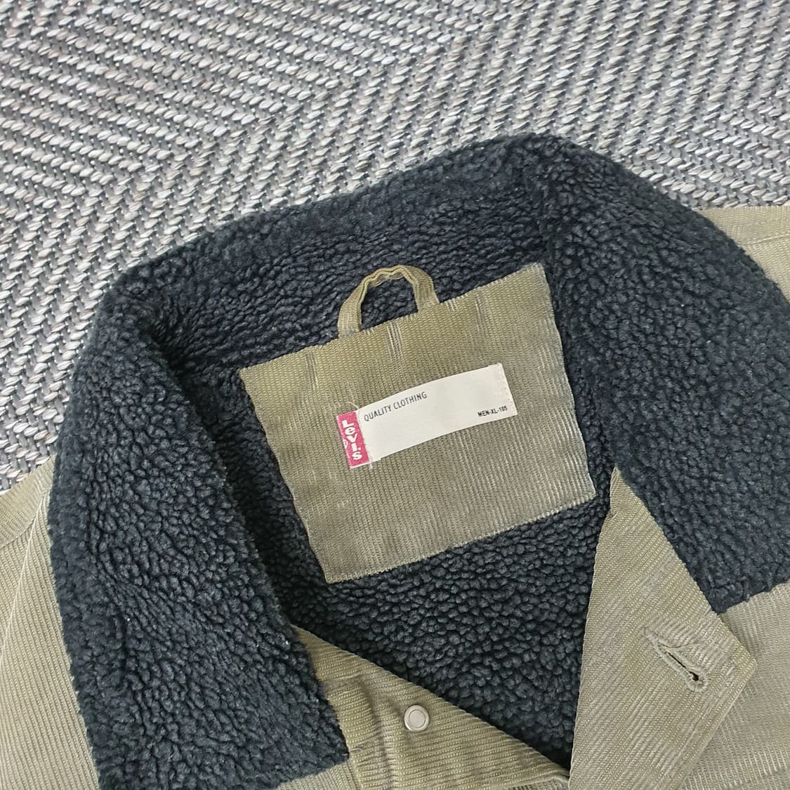 리바이스 기모 코튜로이 면점퍼 남자105 상품이미지2