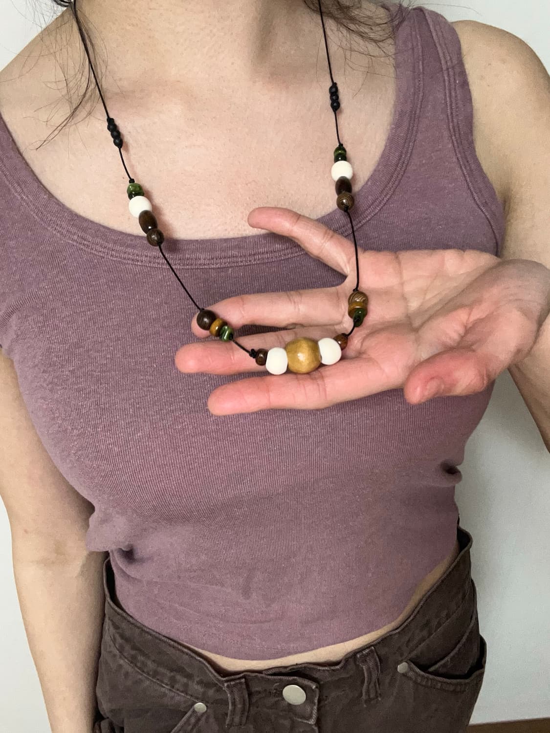 [핸드메이드] • 목걸이 • 문틈 사이 사색 상품이미지4