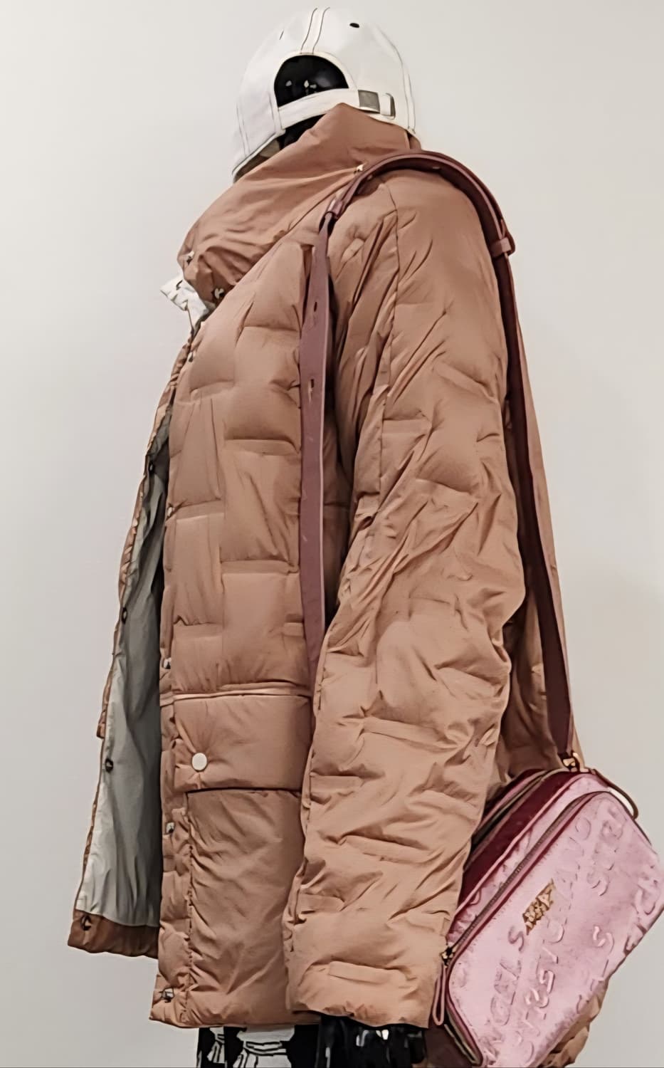 핑크 경량패딩  상품이미지4