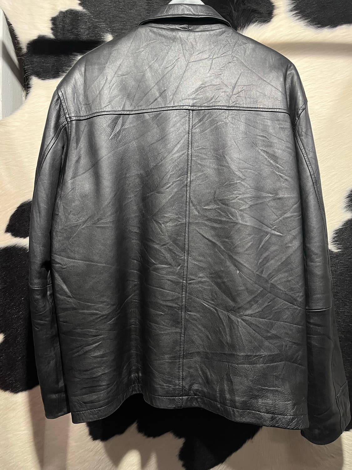 BXBK by First Down의 양가죽 풀 집업 재킷 상품이미지8