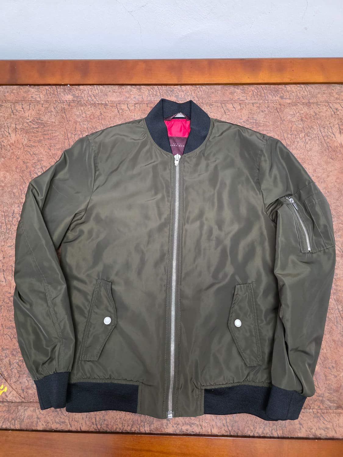 자라 남성  ma-1 블루종 봄버 자켓 95 상품이미지1